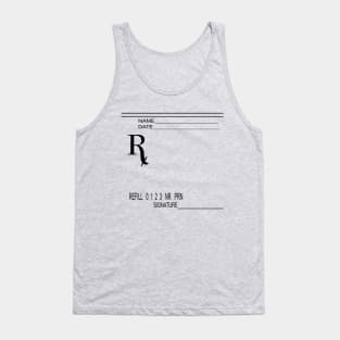 Prescription Pad Tank Top